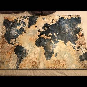 World Map Canvas